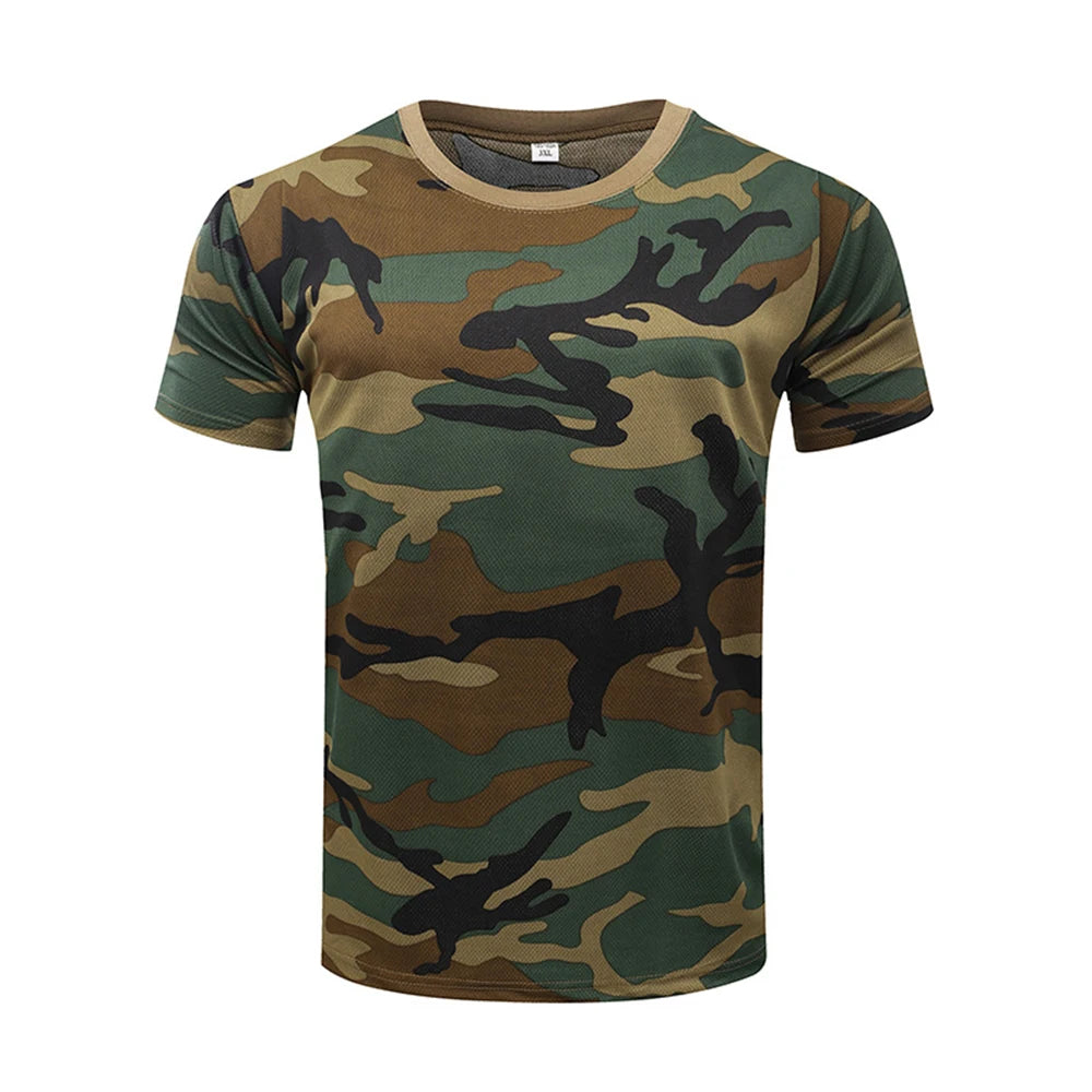 Men’s 3D Camouflage Outdoor T-Shirt
