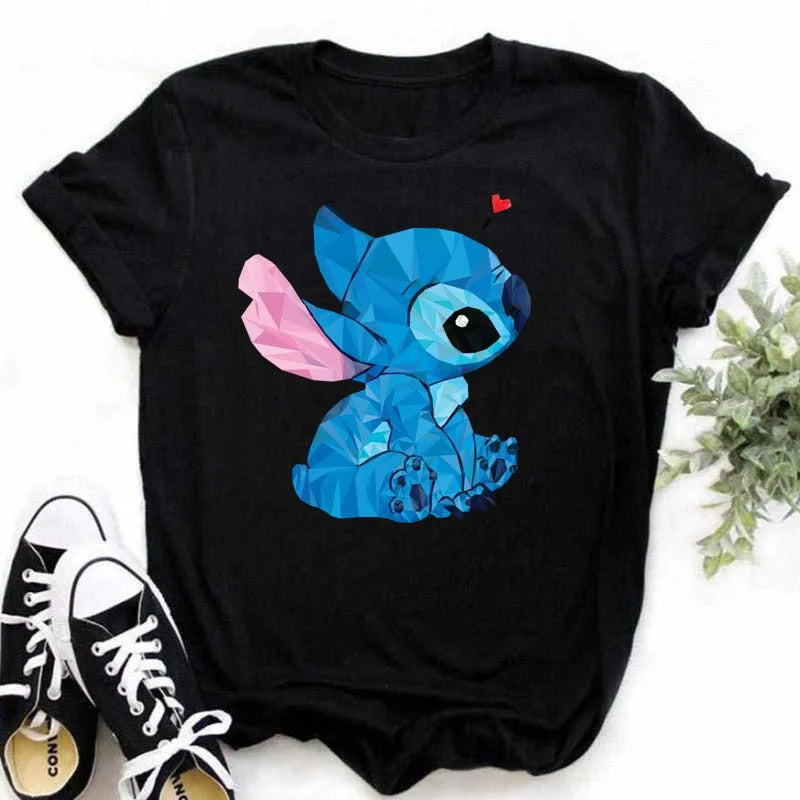 Lilo Stitch Cartoon Women&