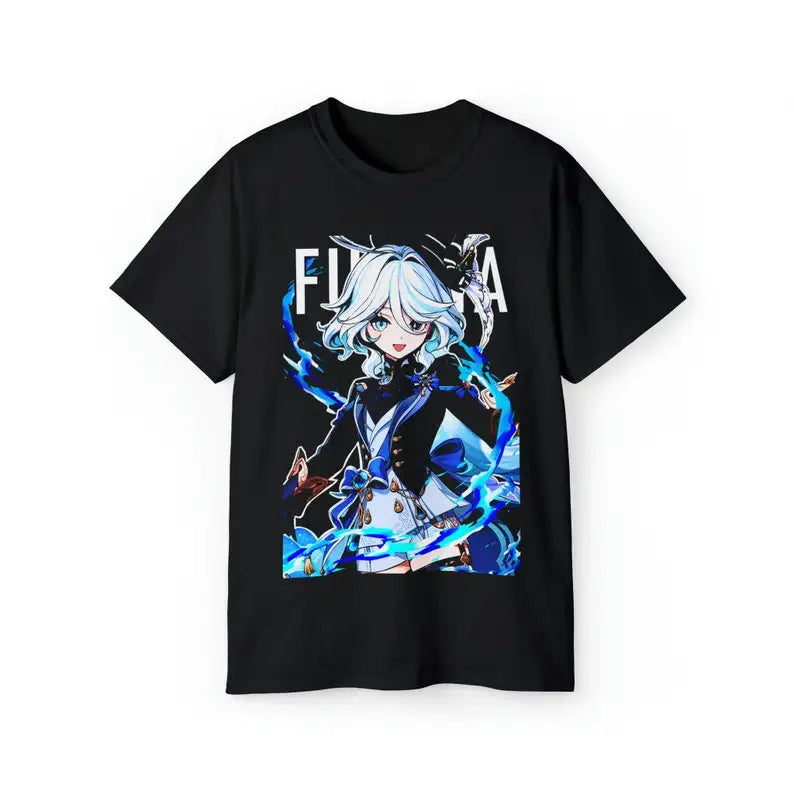 Unisex Genshin Impact Furina T-Shirt | Fan-Made Graphic Tee