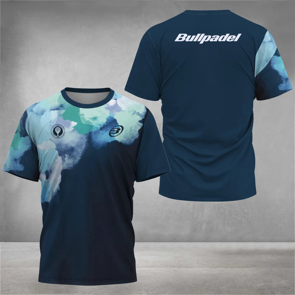 Men’s Padel Quick-Dry Sports T-Shirt | Breathable Summer Fitness Tee