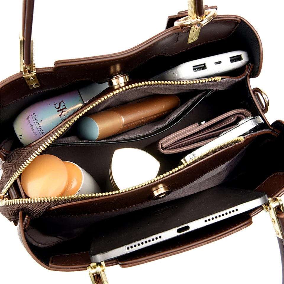Luxury Soft Leather Shoulder & Crossbody Bag