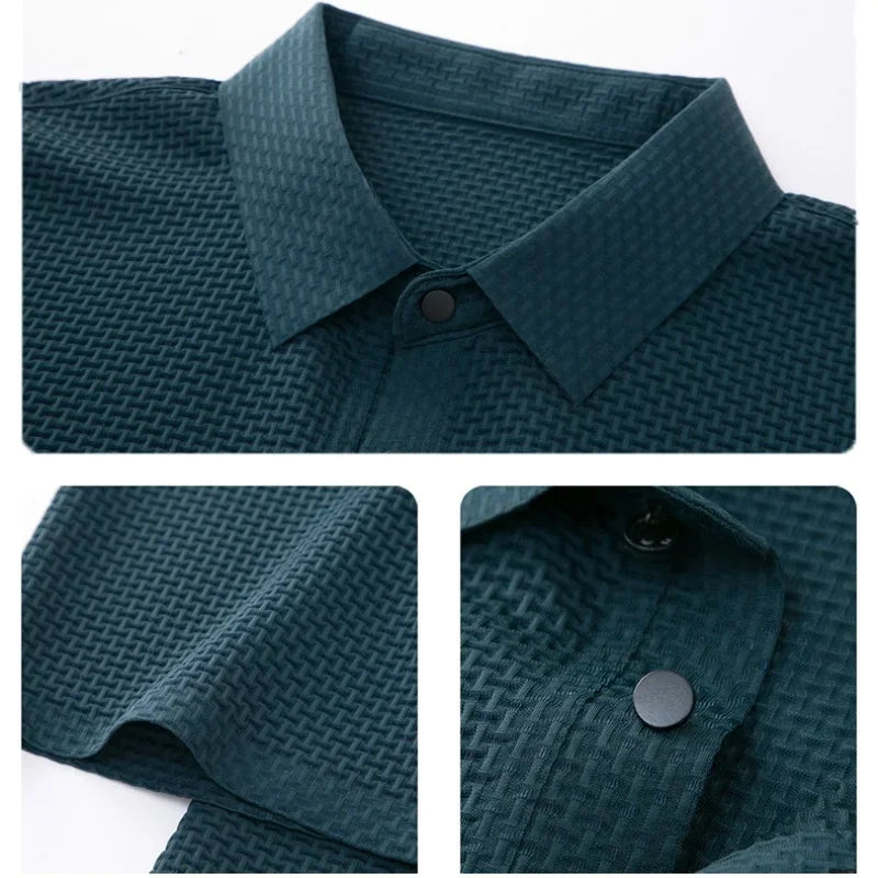 Men’s Summer Short Sleeve Breathable & Casual Polo Shirt