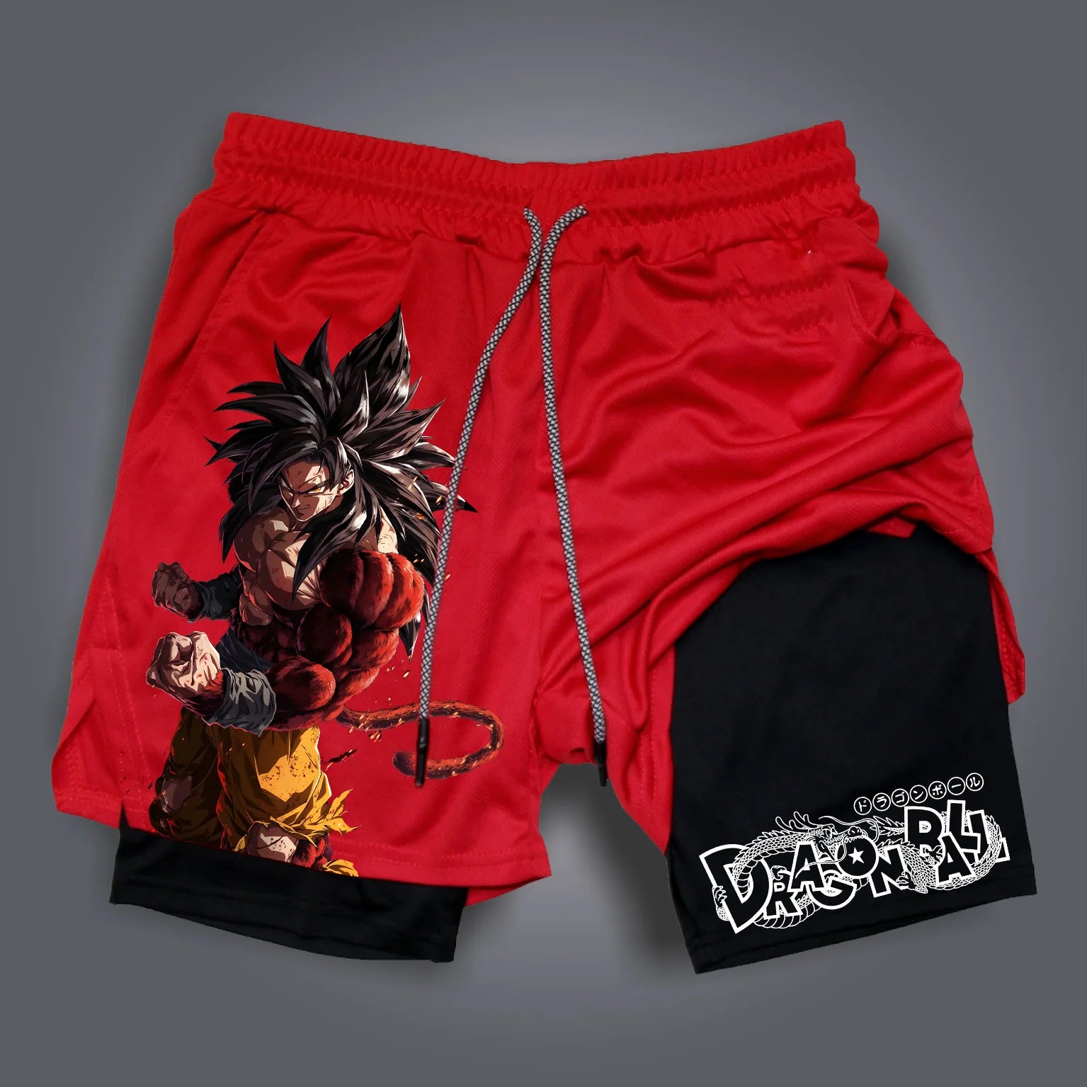 Dragon Ball 2-in-1 Sports Shorts