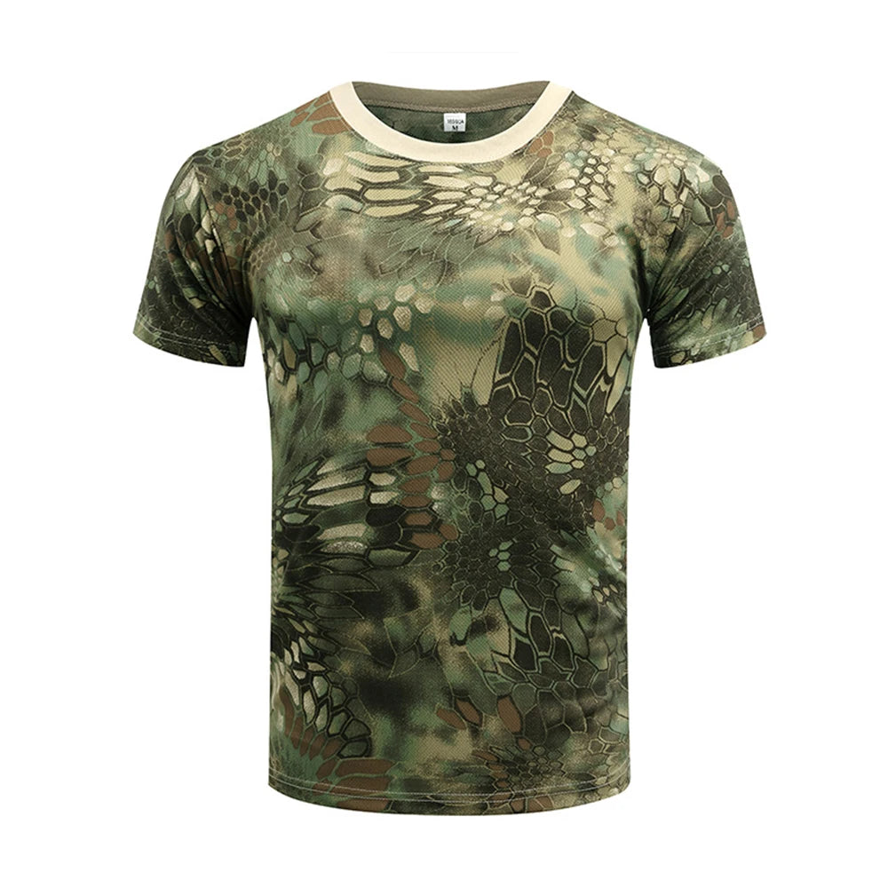 Men’s 3D Camouflage Outdoor T-Shirt