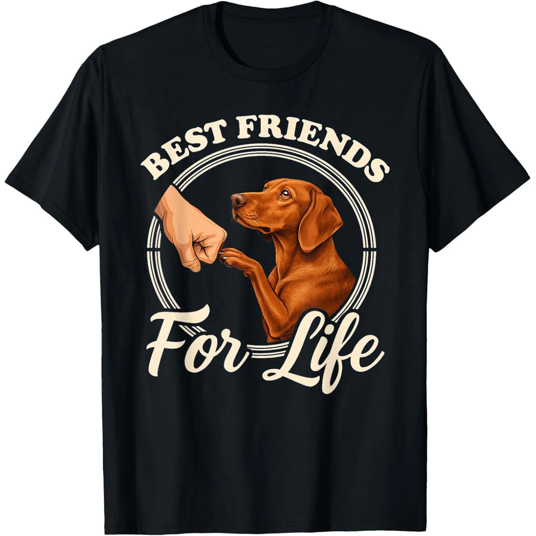 Vizsla Japanese Wave Funny Surf Dog T-Shirt | Unisex Cotton Streetwear Tee