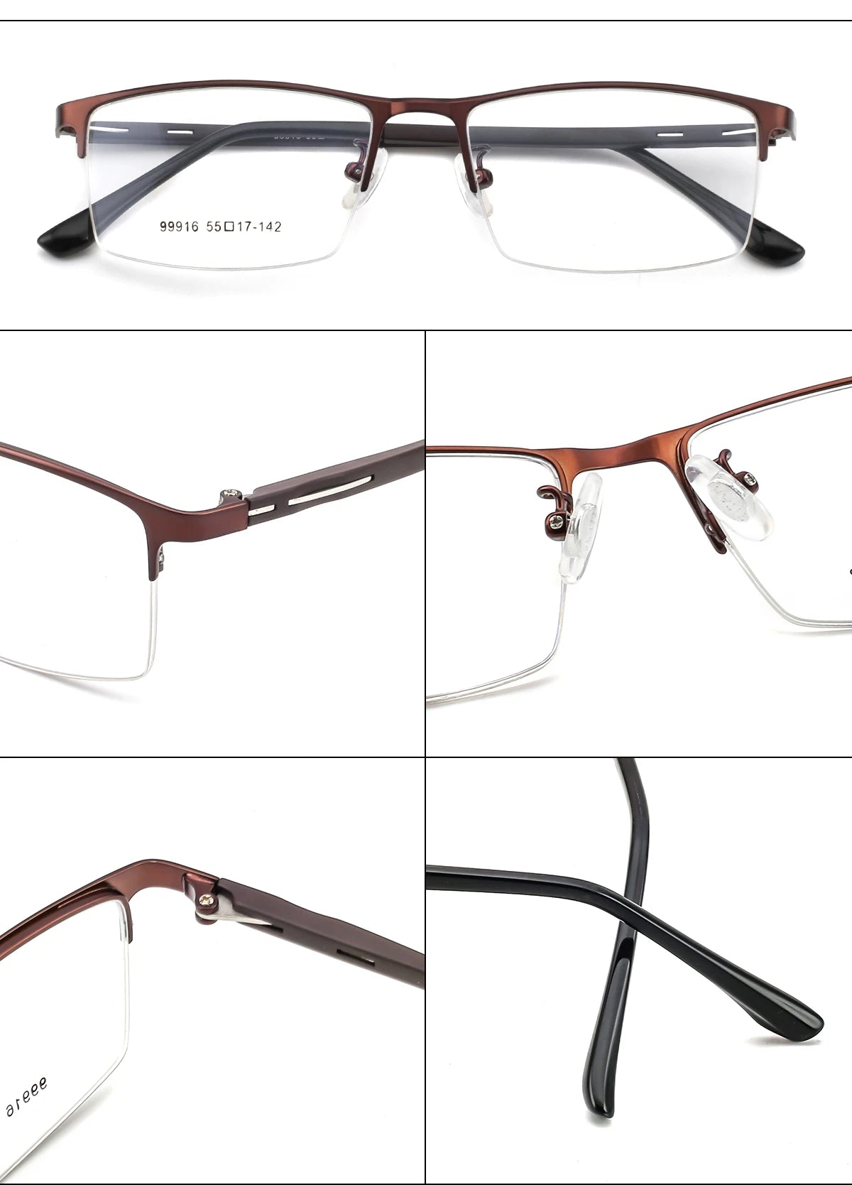 Photochromic Myopia Eyeglasses for Men