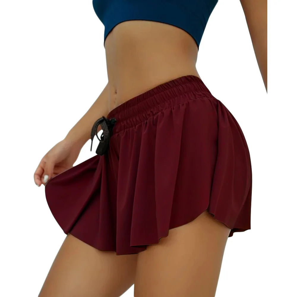 Women’s High-Waist Pleated Skort Shorts | Sporty Summer Streetwear