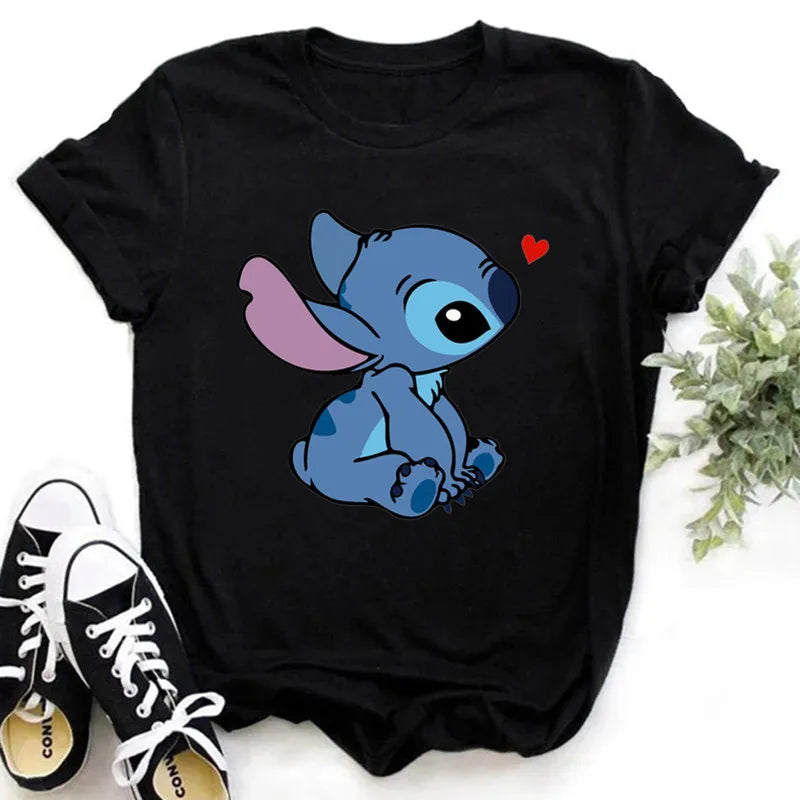 Lilo Stitch Cartoon Women&