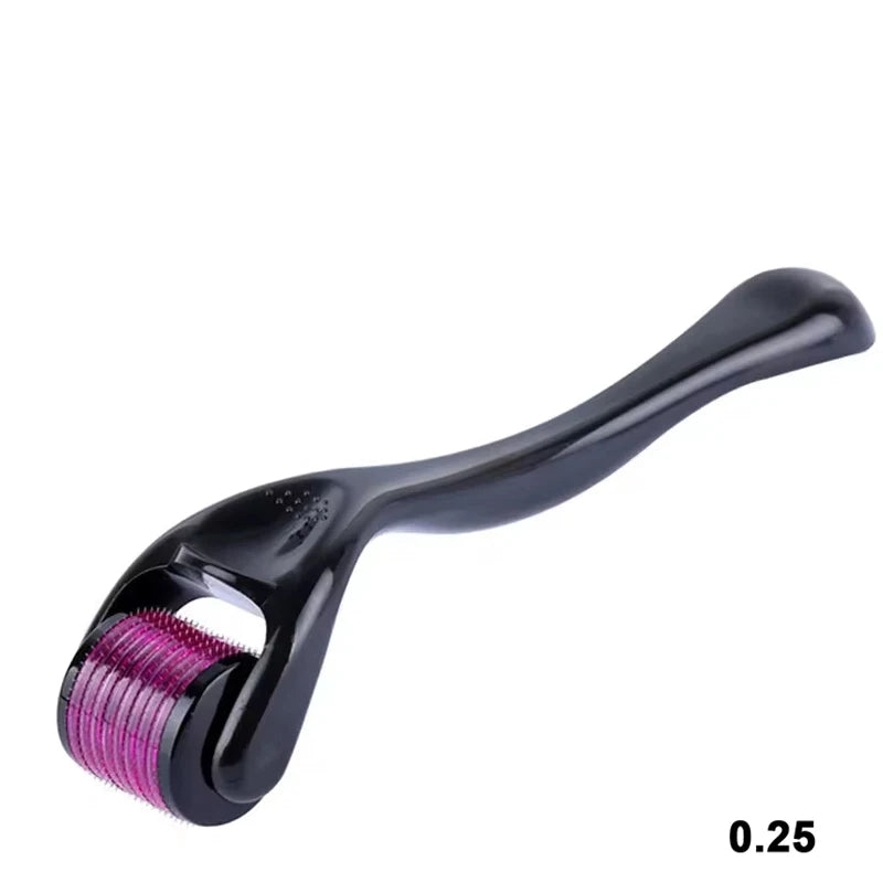 Microneedle Derma Roller – 540 Titanium Needles for Skin