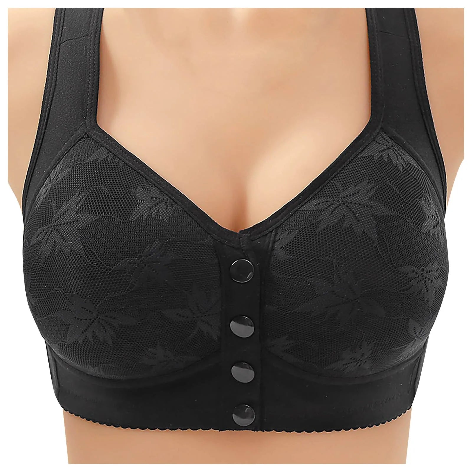 Women’s Cotton Padded Push-Up Bras | Seamless, Lace-Edge, Wire-Free