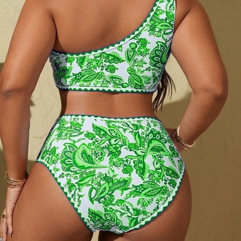 High Waist Printed Swimwear for Women by HIAVAVA