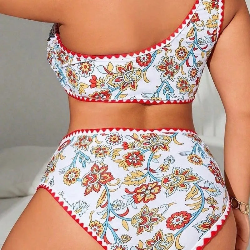 High Waist Printed Swimwear for Women by HIAVAVA