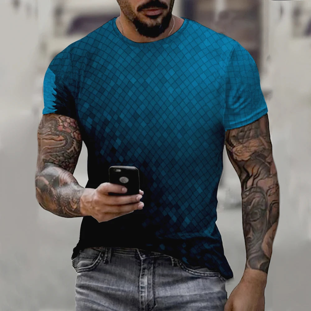 Unisex Graffiti 3D Print T-Shirt