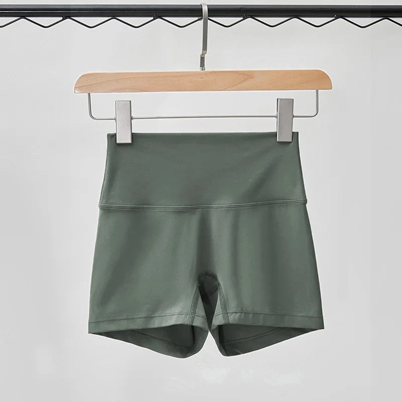 Women’s High-Waist Yoga Shorts | Hip-Lifting Fitness Activewear