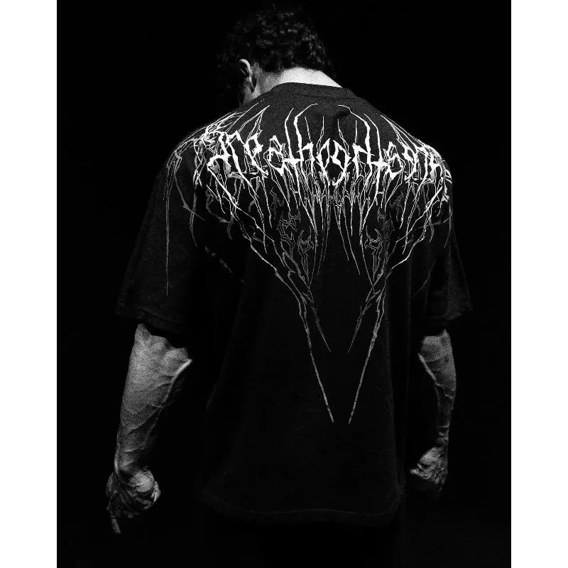 Ins American Y2K King Oversized T-Shirt