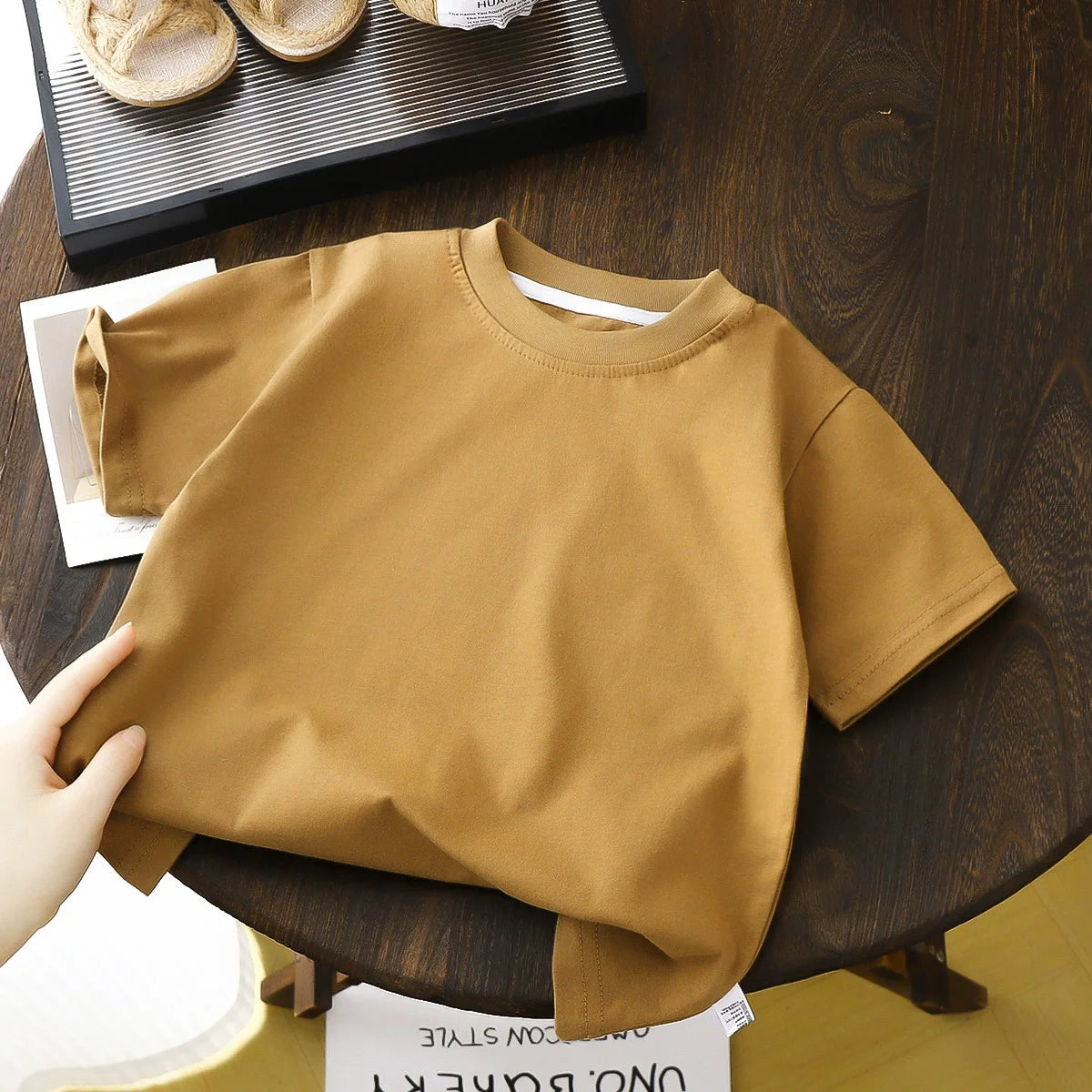 Kids Cotton Summer T-Shirt – Short Sleeve Casual Top