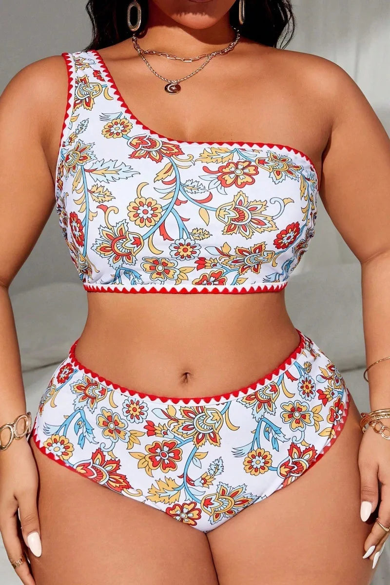 High Waist Printed Swimwear for Women by HIAVAVA