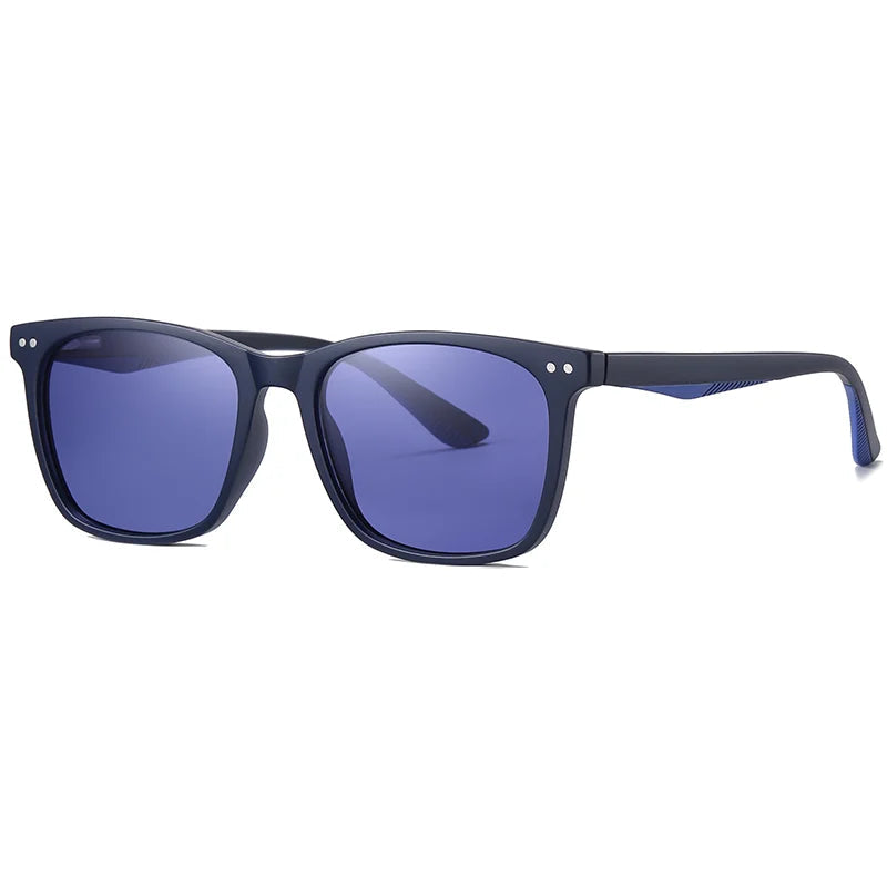 Women’s Retro Polarized Sunglasses – Unisex Korean Square UV400 Shades