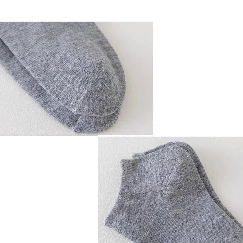 Unisex 40/20/10 Pairs of Solid Color Socks