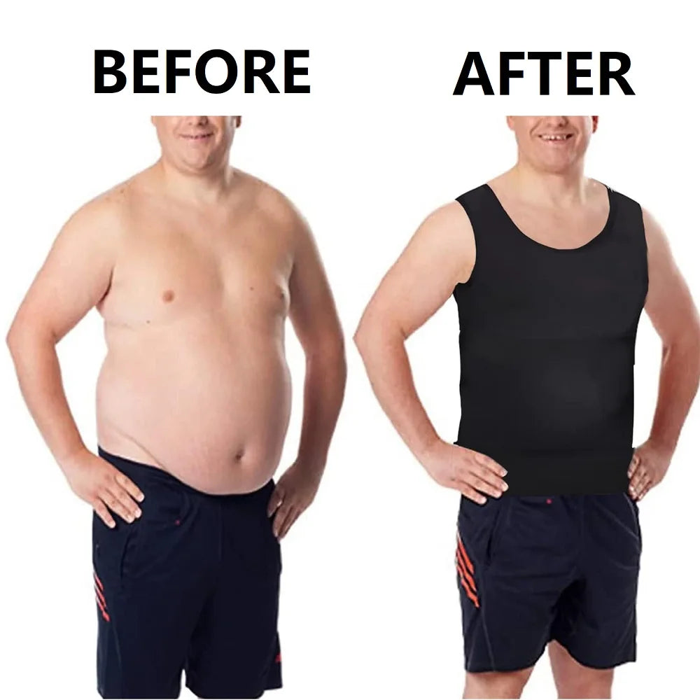 Men’s Compression Slimming Tank Top Vest
