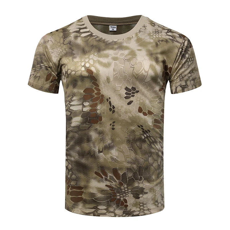 Men’s 3D Camouflage Outdoor T-Shirt