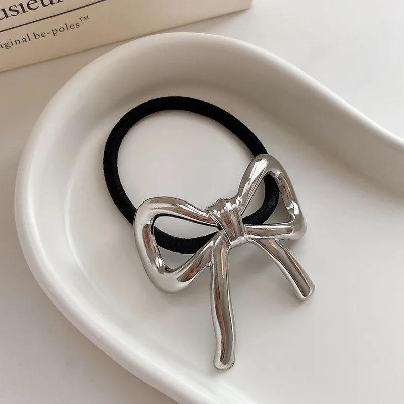 Irregular Golden Metal Hair Band for Women & Girls
