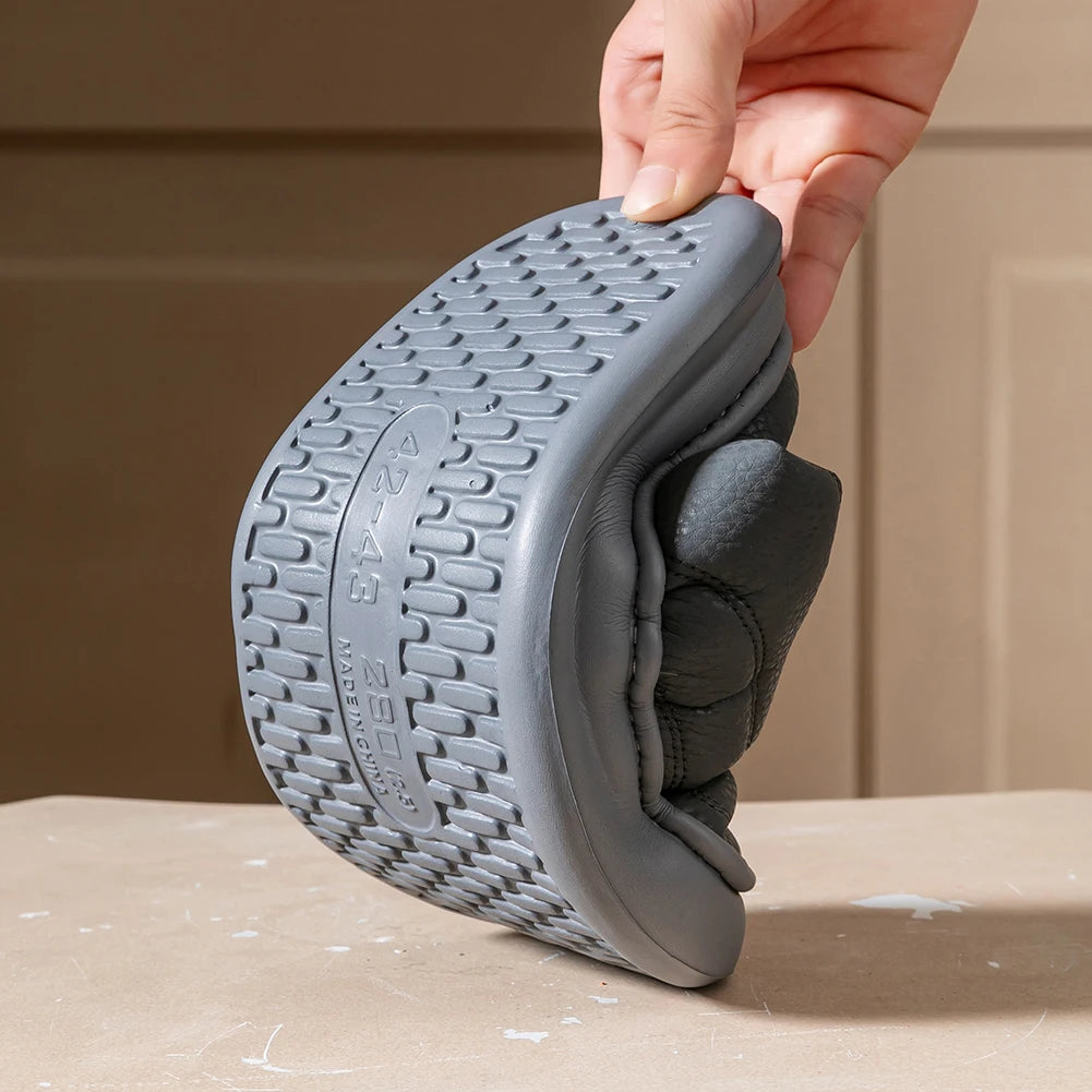 Men’s Warm EVA Memory Foam Slippers | Comfortable Indoor Shoes