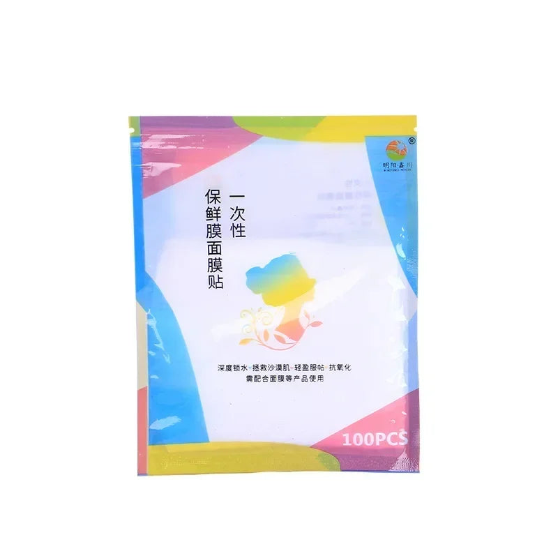 Disposable Transparent Face Wrap Film for Skincare