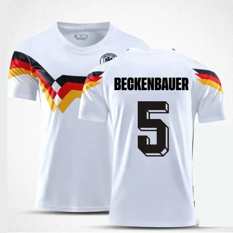 German National Football Team Kids Jersey | Euro Cup Style Quick-Dry Summer Sports Shirt