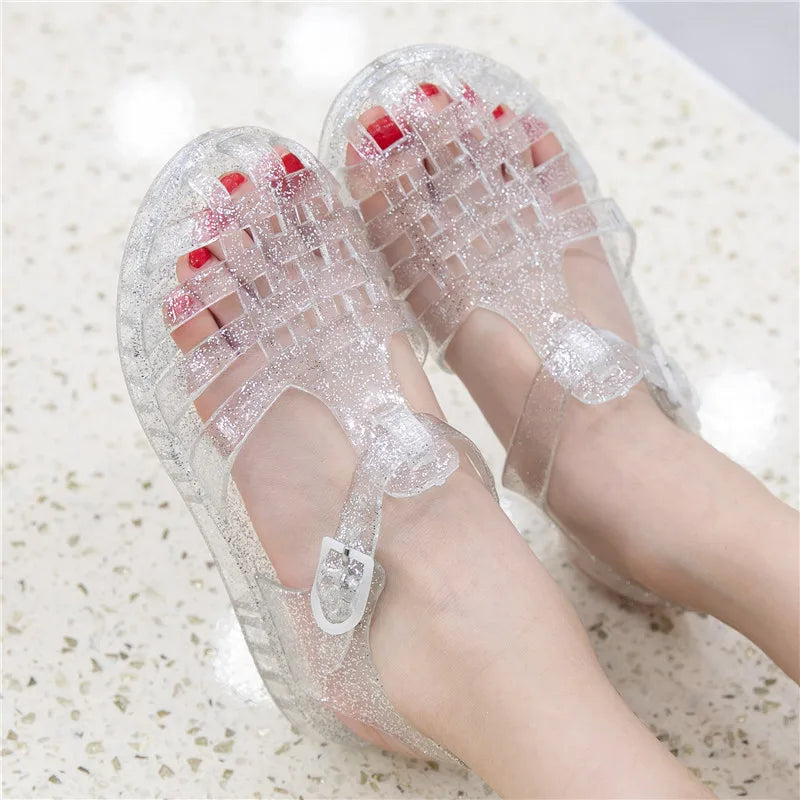 Unishuni Girls Jelly Sandals