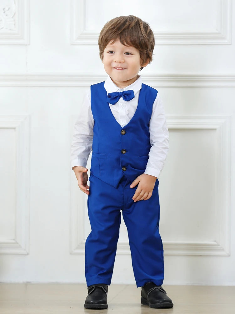 Gentleman Outfit Birthday Costume for Boys