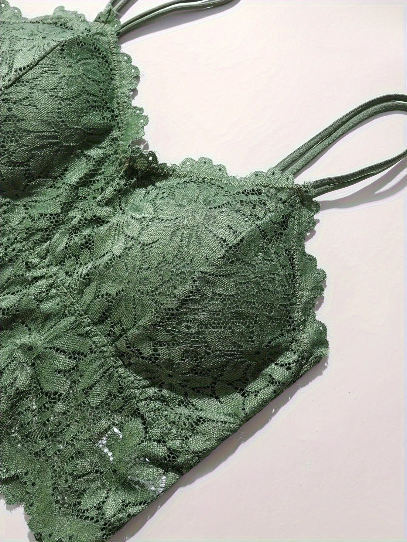 8pcs Wire-Free Lace Lingerie Set | 4 Bras & 4 Panties Combo