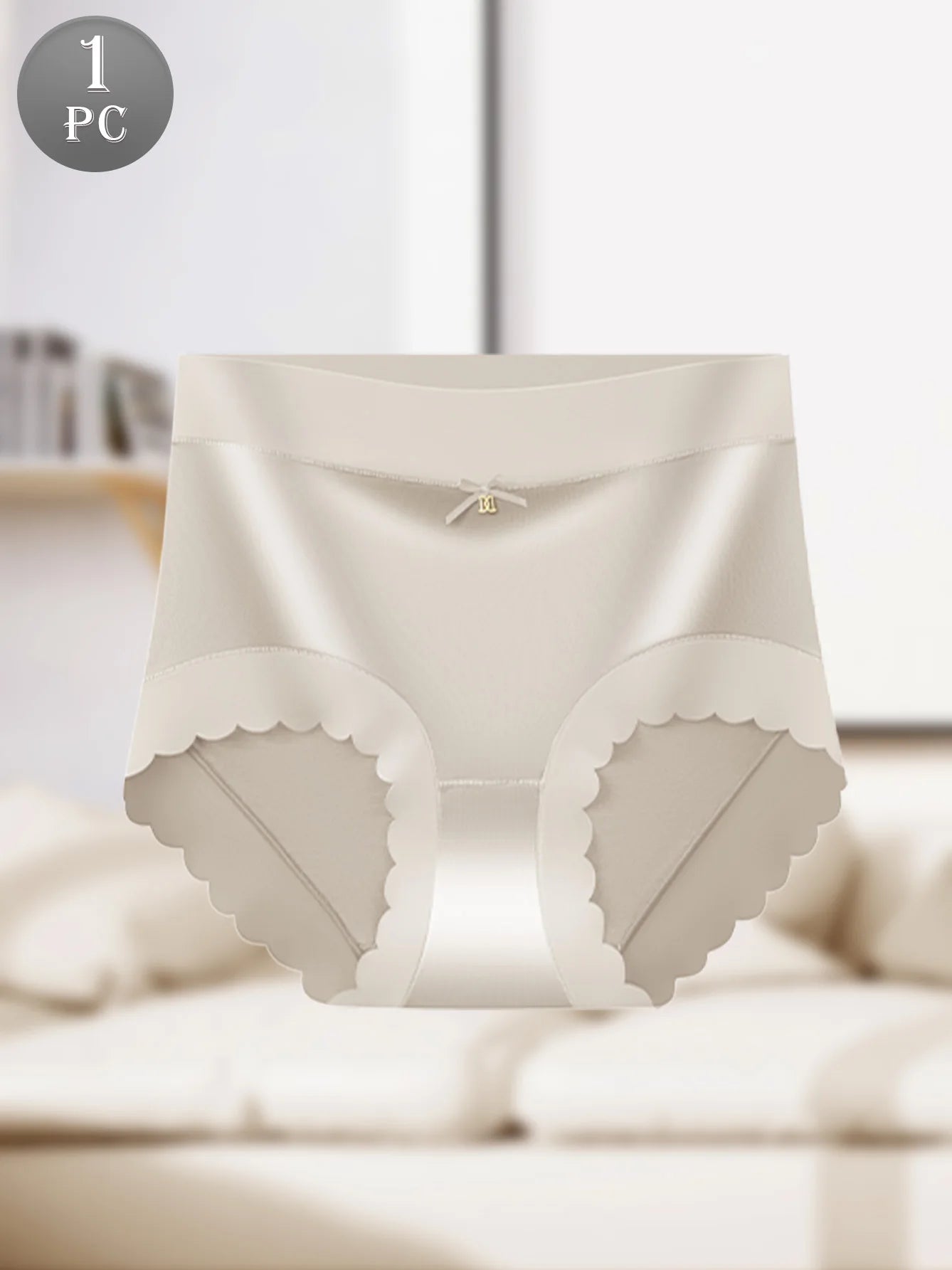 Women’s Breathable Ice Silk Underwear - Soft, Smooth Touch, Sexy Bow Decoration, Perfect for Everyday Comfort