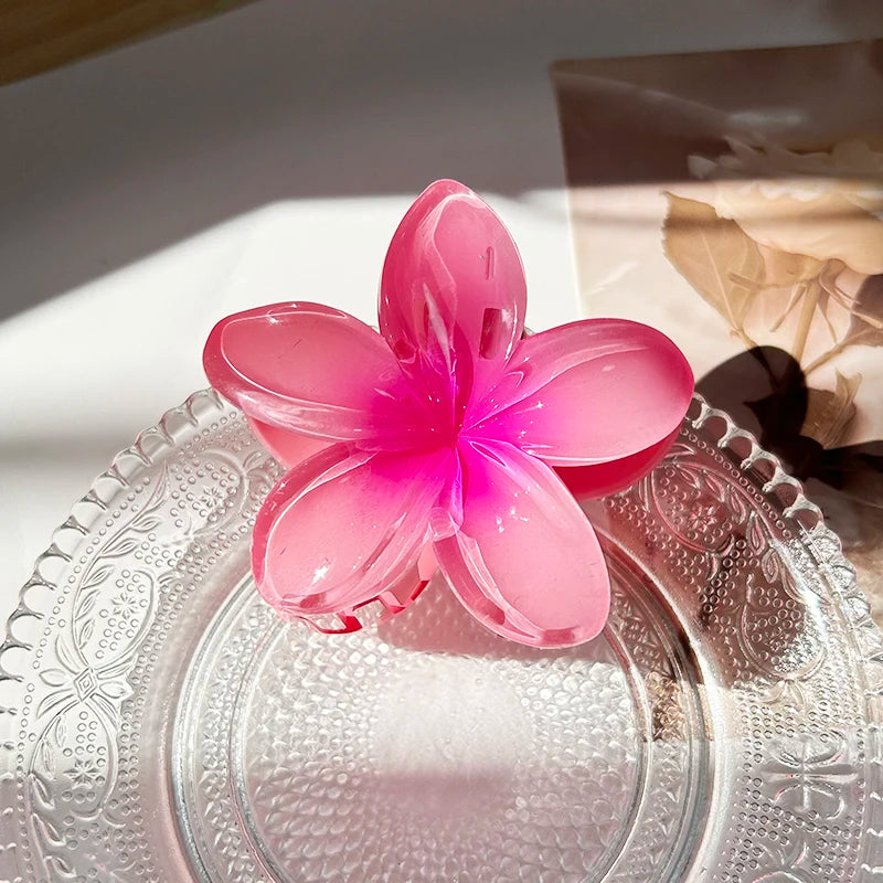 Fashion Flower Hair Claw Clip for Women & Girls