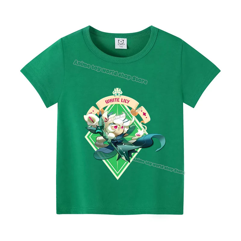 Kids’ Cookie Run Kingdom T-Shirt | Unisex Summer Cotton Tee