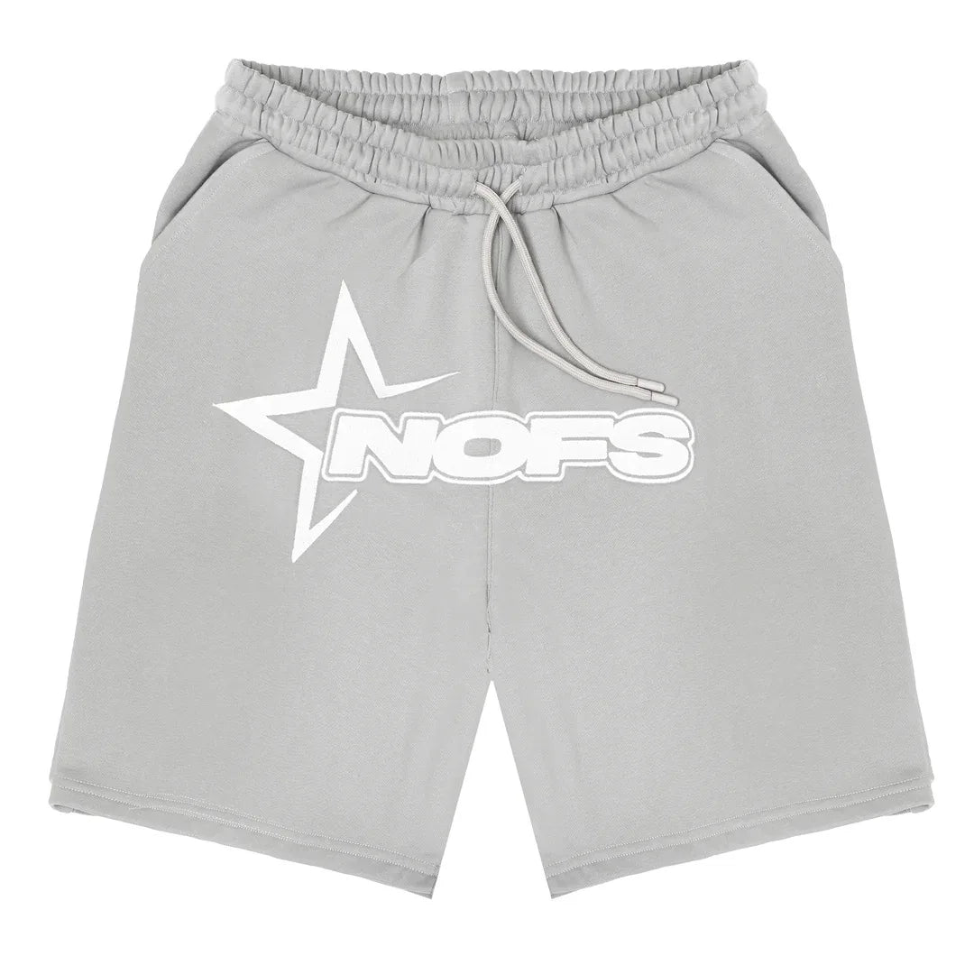 Men New Fashion Letter Graphics T-shirt Hip-hop Punk Summer Short Sleeve American Street Tops Shorts Set Y2K 2024 Men&