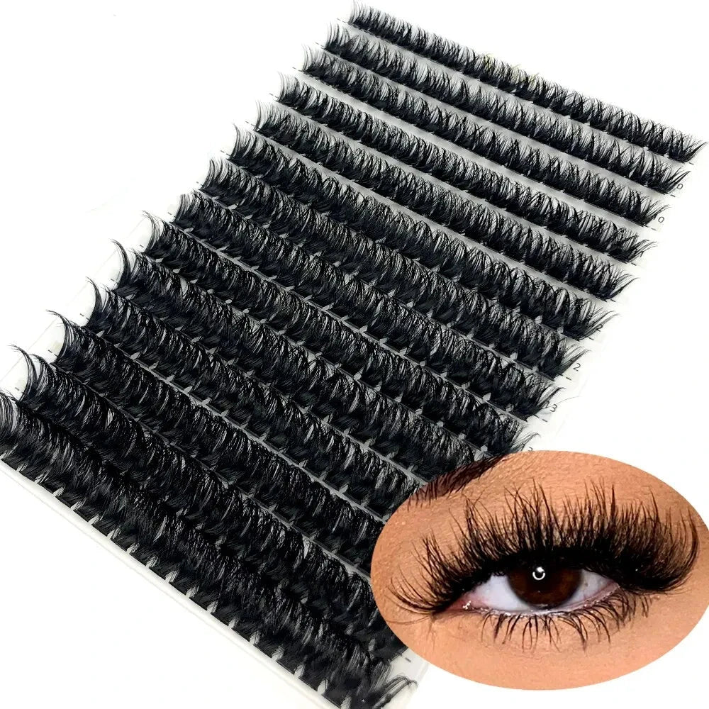 Russian Volume Lash Clusters