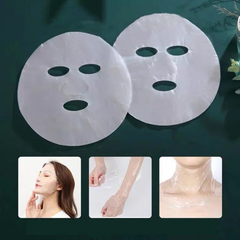 Disposable Transparent Face Wrap Film for Skincare