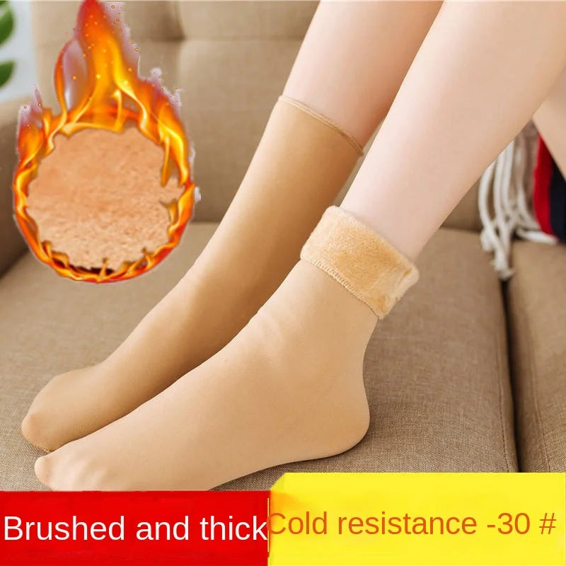 Winter Warm Solid Women’s Socks