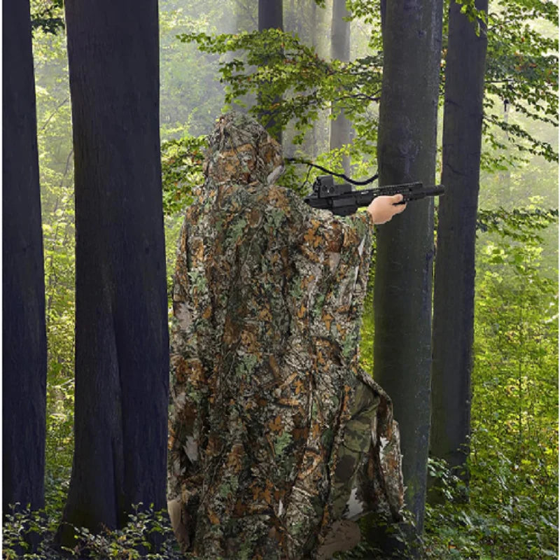 Unisex Outdoor Ghillie Camouflage Suit