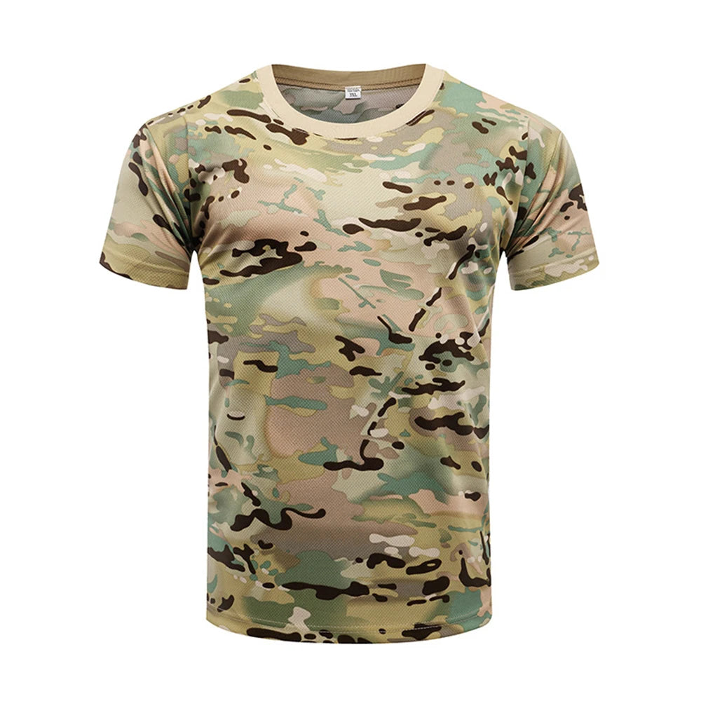 Men’s 3D Camouflage Outdoor T-Shirt