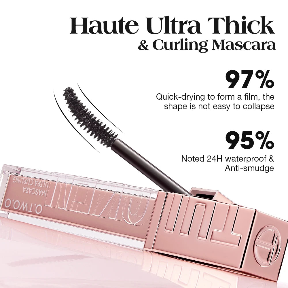 O.TWO.O 5D Mascara – Waterproof Volumizing & Lengthening Eyelash Extension Makeup