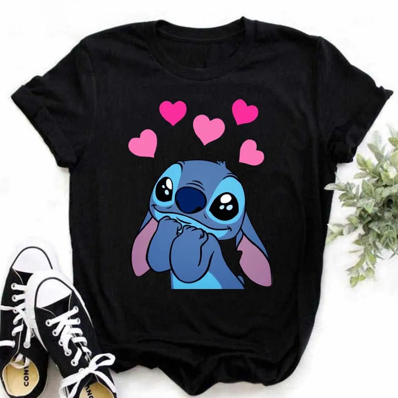 Lilo Stitch Cartoon Women&