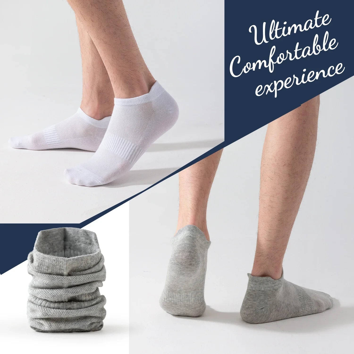 6 Pairs Ankle Socks
