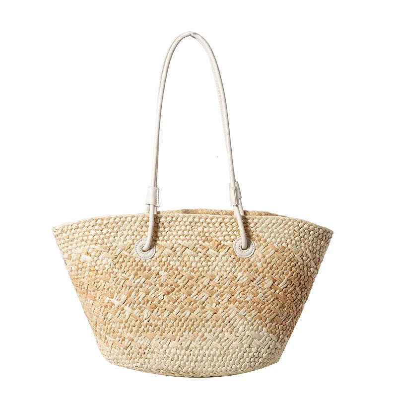 Woven Summer Beach Handbag for Women