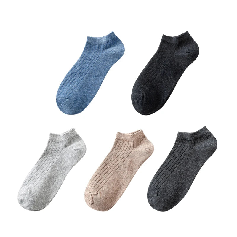 Women’s Solid Casual Cotton Ankle Socks - Amazing G