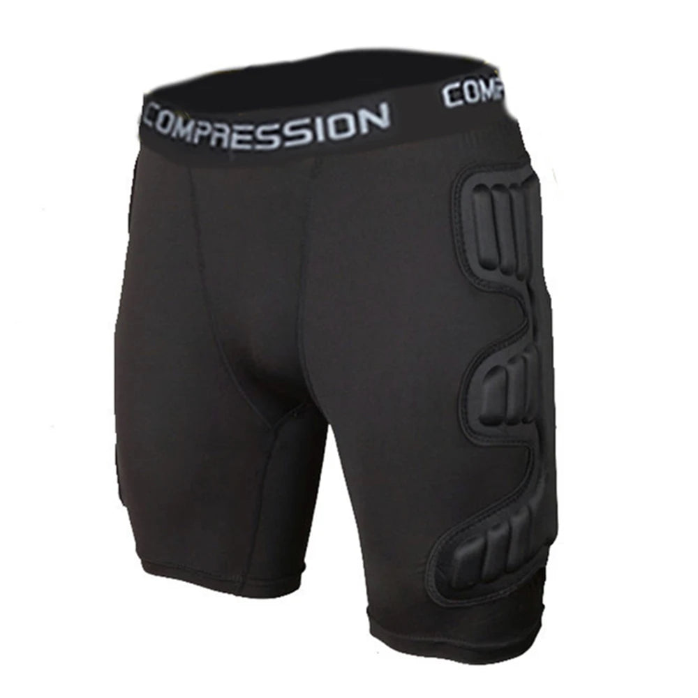 Professional Padded Soccer & Goalkeeper Shorts | EVA Hip Protection for Football & Skateboarding