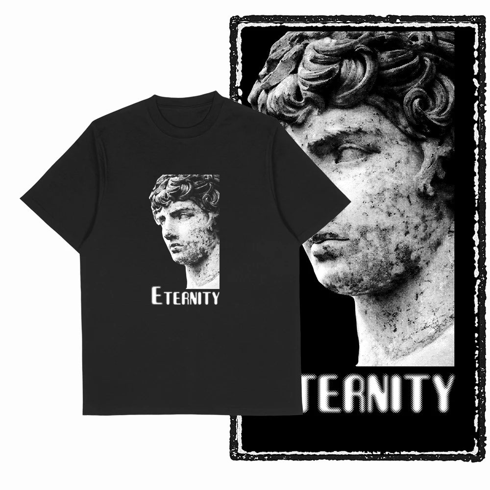 Coolmind Graphic T-Shirt | Big Size Cotton Unisex Tee