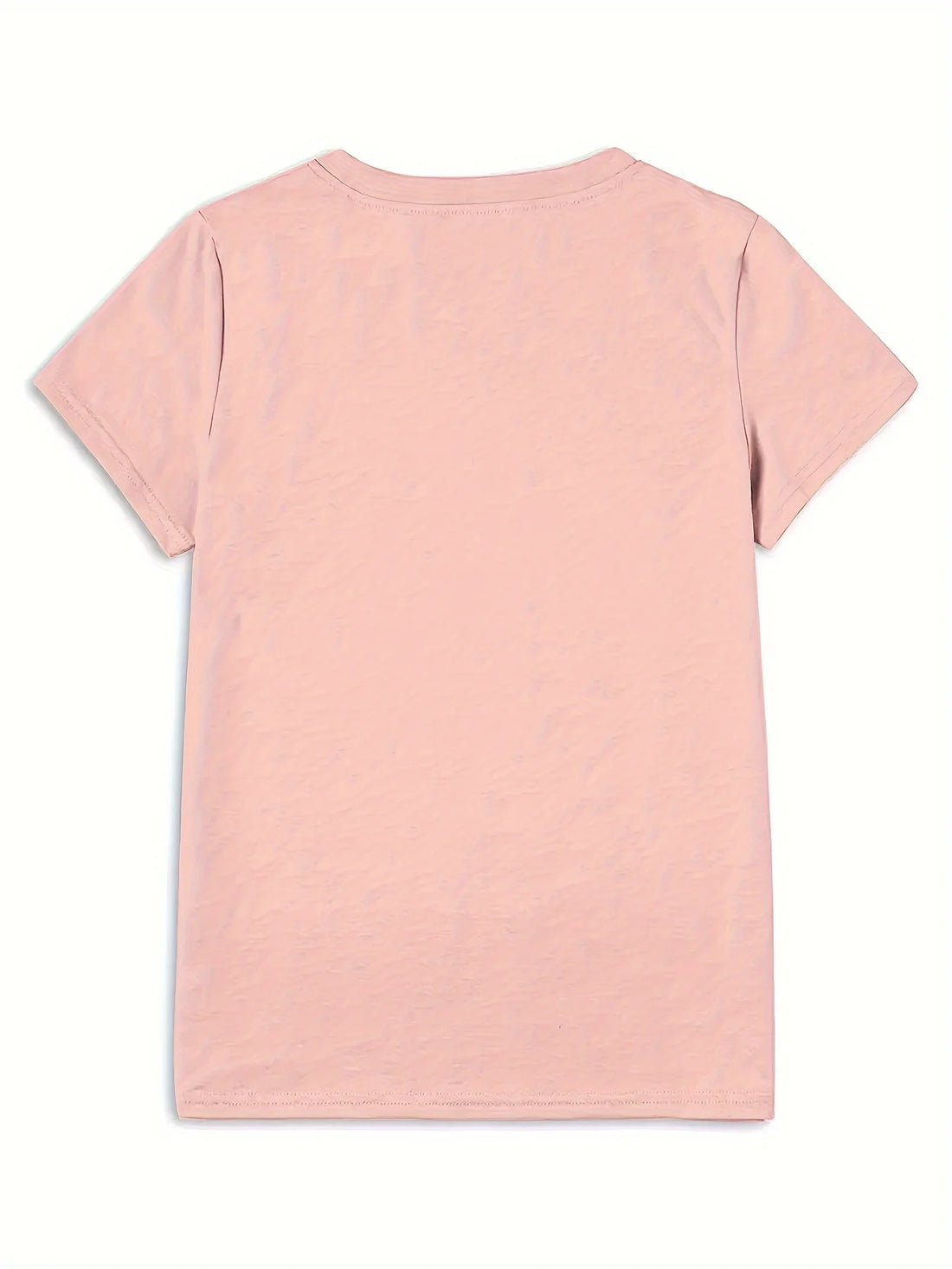 Women’s “SORRY I’M LATE” Graphic T-Shirt | Light Pink Short Sleeve Tee