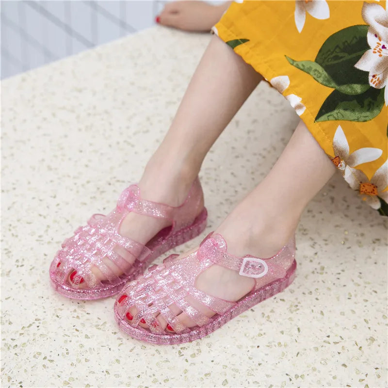 Unishuni Girls Jelly Sandals